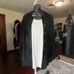 Absolu Suede leather jacket size 2